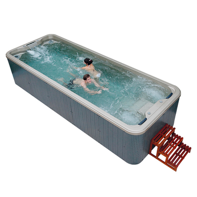 Freestanding Prefab SPA Pool Hot Tub Whirlpool Massage Outdoor Di Atas Kolam Tanah