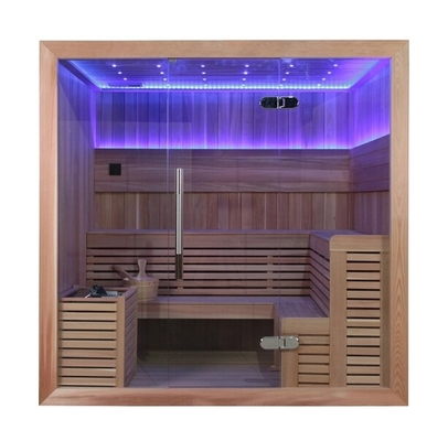 Hot Luxury Wet Steam Personal Use Sauna Salt Room Dengan Batu Garam