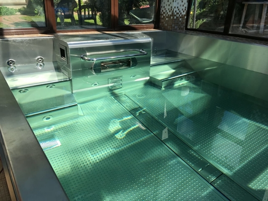 Taman Hidromassage Indah Bingkai Logam kolam renang inground modular Spa Berenang Mewah 12x24 Kolam Renang Inground