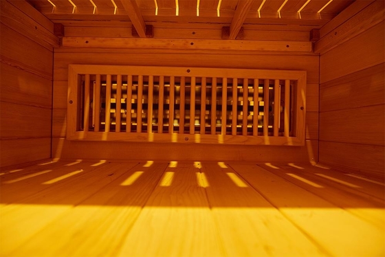 Panel Serat Karbon Ukuran Kecil Ruang Sauna Inframerah Jauh 1 Orang Sauna Tradisional
