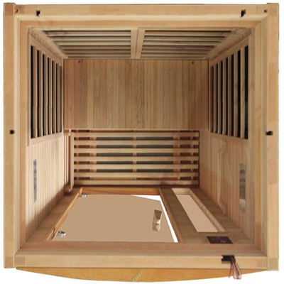 Ruang Sauna Inframerah Luar Ruangan Unik 4 Orang Tertutup Penurunan Berat Badan Ruang Sauna Yoga Kebugaran