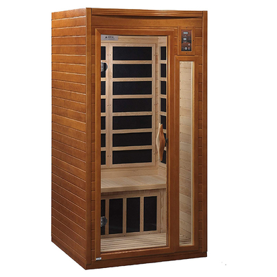 Ruang Sauna Inframerah Luar Ruangan Unik 4 Orang Tertutup Penurunan Berat Badan Ruang Sauna Yoga Kebugaran