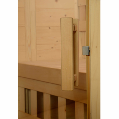 Ruang Sauna Kering Tradisional 6kw ETL 2 Orang Ruang Sauna Uap Spruce Nordic