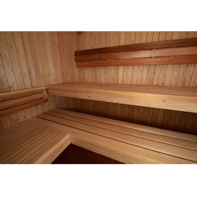 220V Uap Kering Sauna Tradisional Kayu Dalam Ruangan Cedar Merah ETL