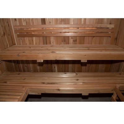 220V Uap Kering Sauna Tradisional Kayu Dalam Ruangan Cedar Merah ETL