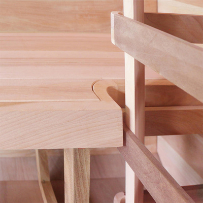 Tren Tradisional Sauna Portabel Solid Red Cedar Steam Sauna Room 2 Orang