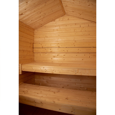 Kabin Sauna Uap Kayu 4-6 Orang Tradisional Nordic Spruce Outdoor