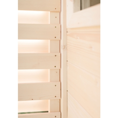 Kabin Sauna Inframerah Jauh Kayu 6 Orang Nordic Spruce Outdoor